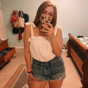 NWT Sabo Skirt Tie Strap Bodysuit